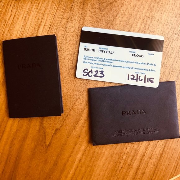 PRADA Satchel City Calf in Fuoco - Picture 7 of 7